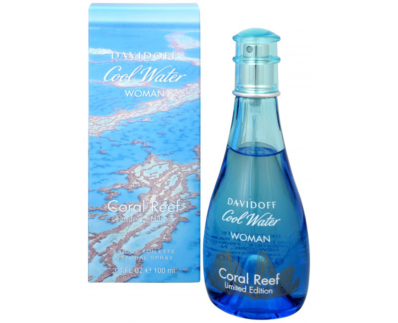 davidoff cool water woman coral reef